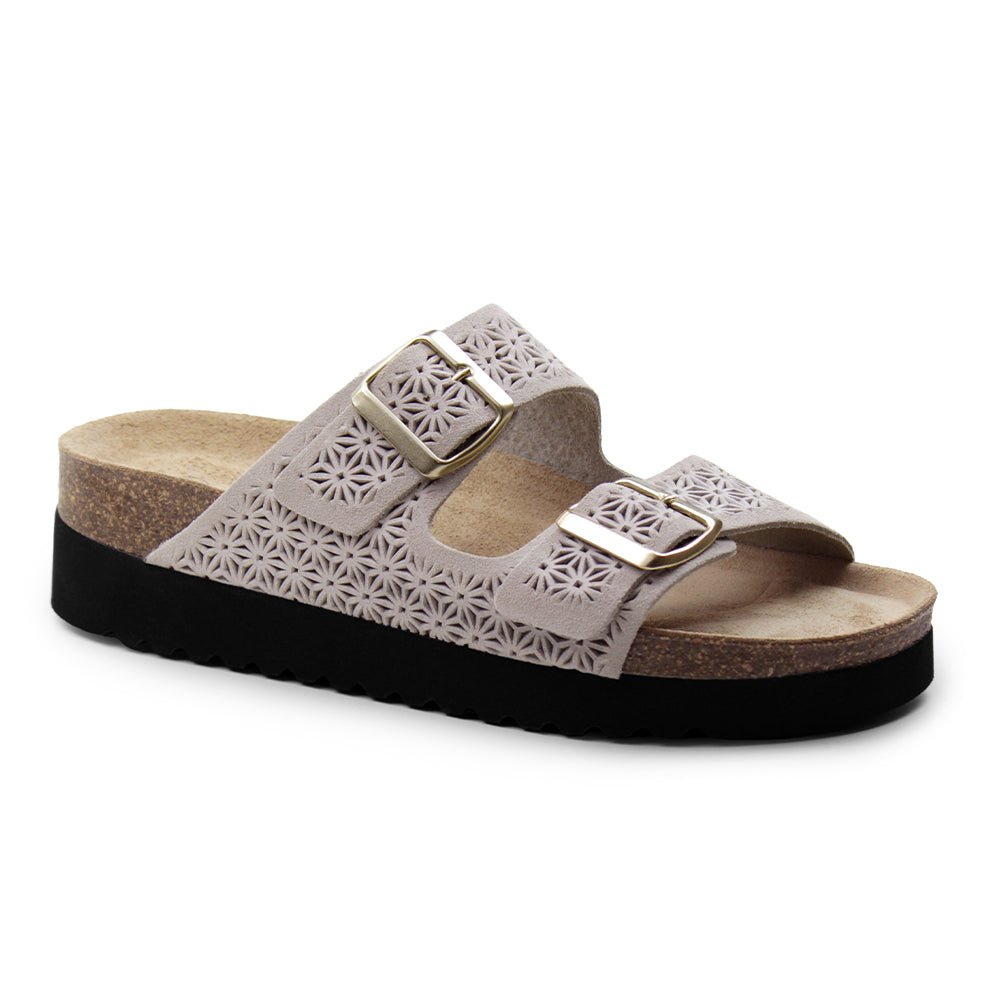 Minfot Daisy Sandaler Dame Taupe
