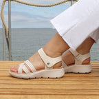Minfot Cloudlite Sandaler Dame Nia Beige