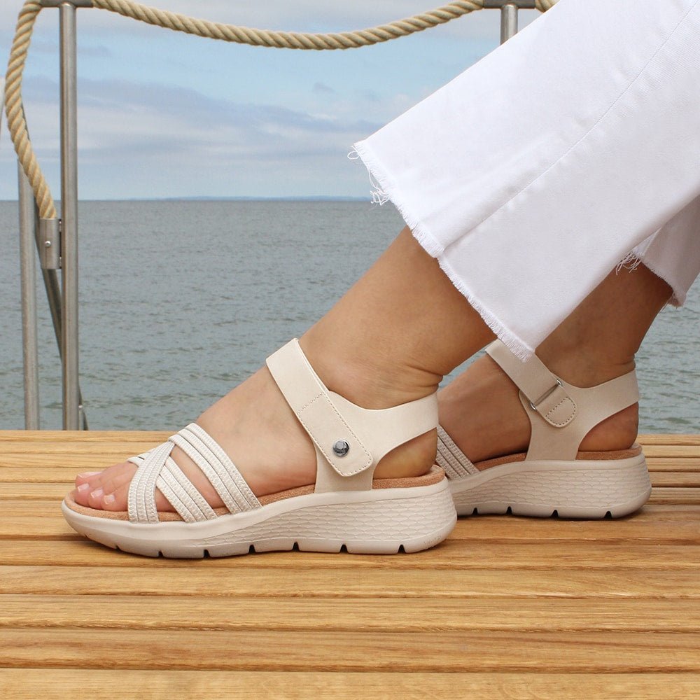 Produktbild 2 - Minfot Sandaler Cloudlite Nia Beige