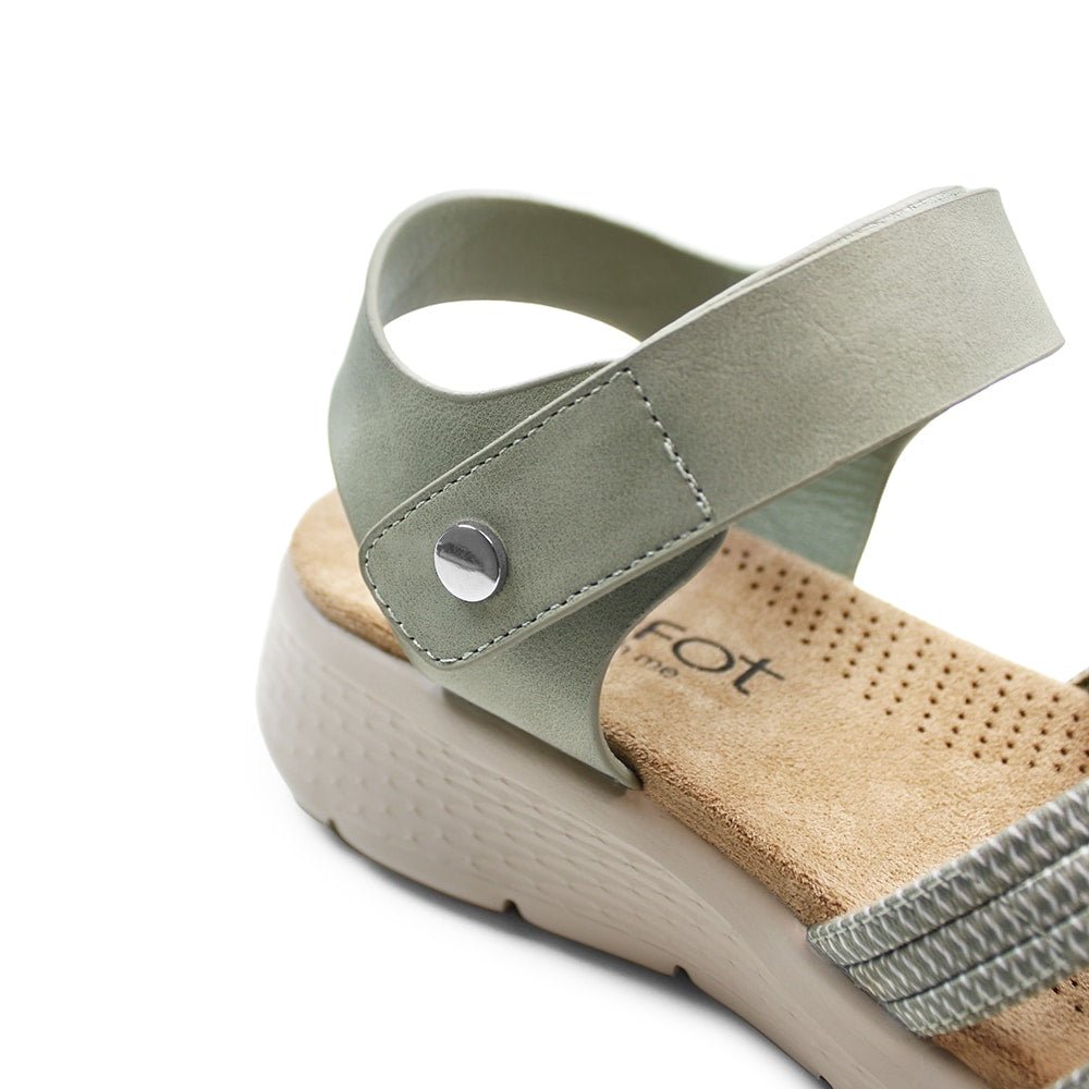 Minfot Cloudlite Nia Sandaler Dame Grønn
