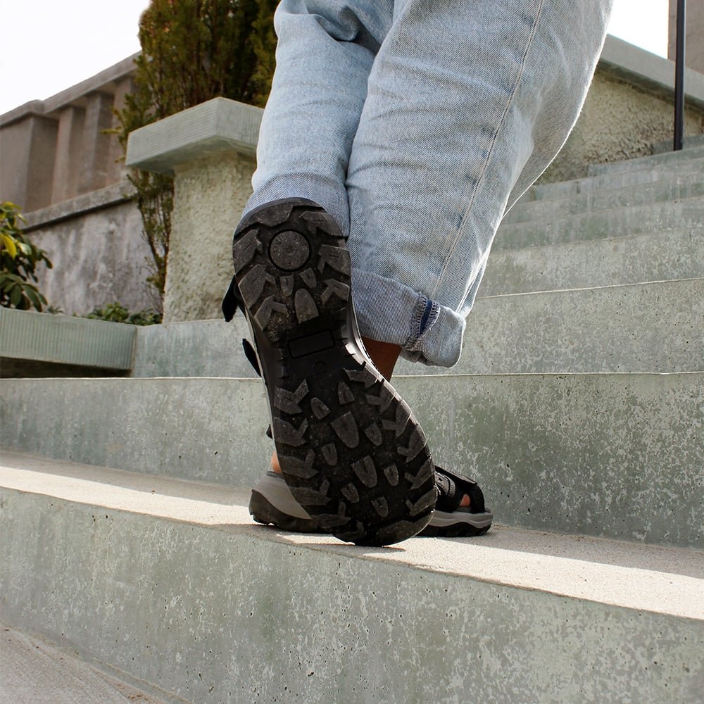 Minfot Sandaler Sandhamn Dame Nubuck Black