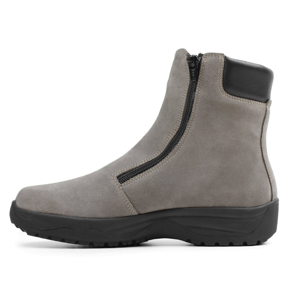 Minfot Piggsko Boden Semsket skinn Ull Taupe