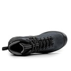 Minfot Granit Mid Støvler Unisex Vannavvisende TEX Nubuck Svart