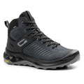 Minfot Granit Mid Støvler Unisex Vannavvisende TEX Nubuck Svart