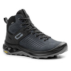 Minfot Granit Mid Støvler Unisex Vannavvisende TEX Nubuck Svart