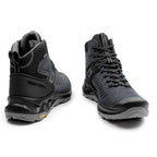 Minfot Granit Mid Støvler Unisex Vannavvisende TEX Nubuck Svart
