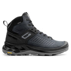 Minfot Granit Mid Støvler Unisex Vannavvisende TEX Nubuck Svart