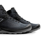 Minfot Granit Mid Støvler Unisex Vannavvisende TEX Nubuck Svart