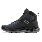 Minfot Granit Mid Støvler Unisex Vannavvisende TEX Nubuck Svart