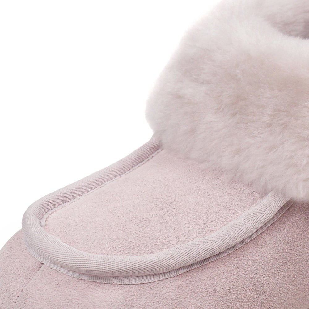 Produktbild 7 - Minfot Fårskinnstofflor Hemse med sula Rose