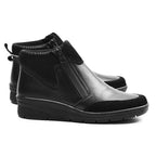 Minfot Hilma Boots med Glidelås TEX-membran Svart