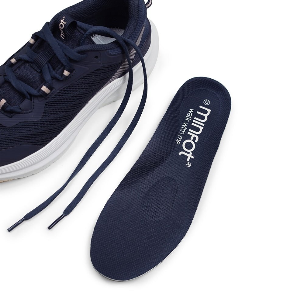 Minfot Journey Sneaker Dame Navy Pink