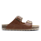 Minfot Kayo Sandaler Dame Skinn Primo Soft Lysbrun