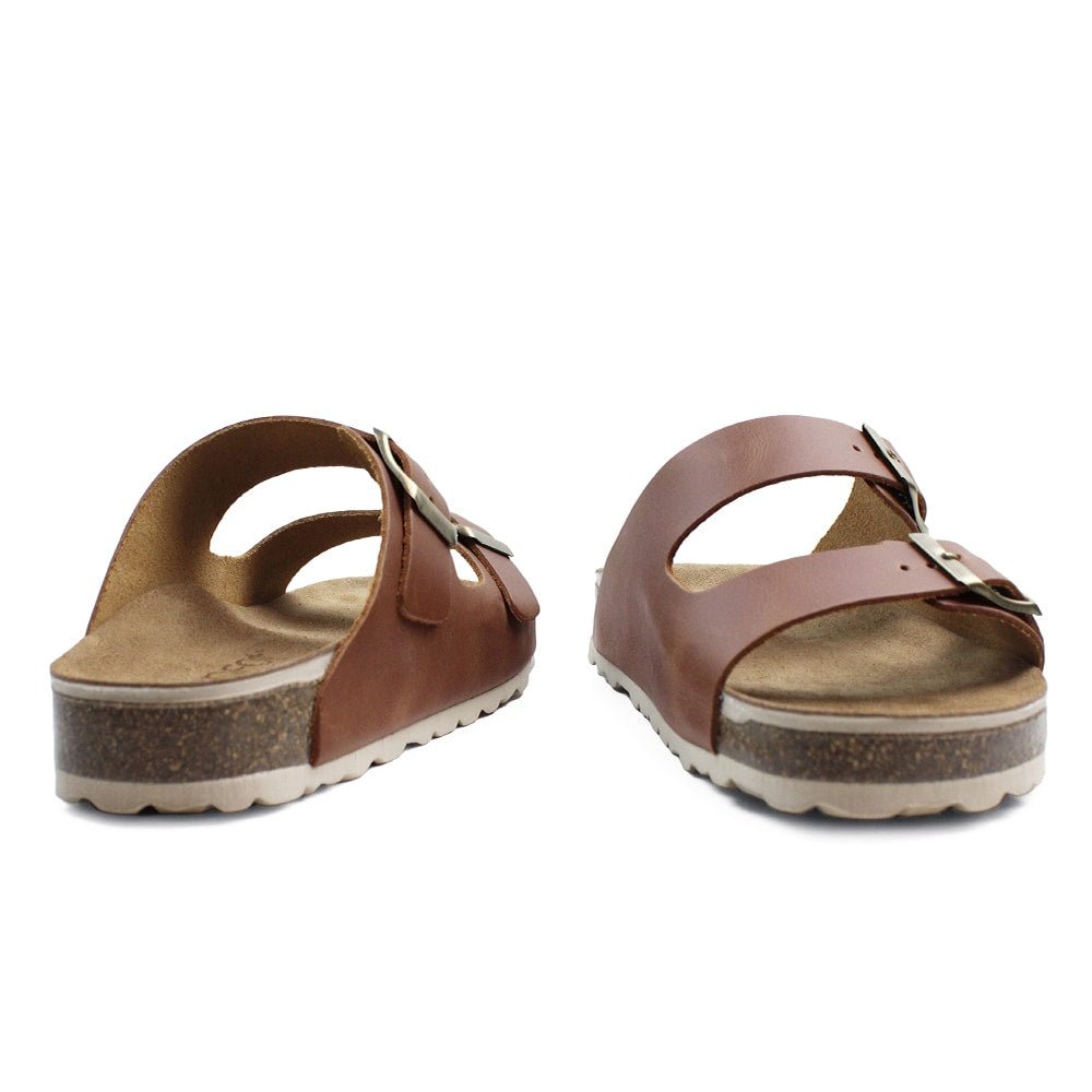 Minfot Kayo Sandaler Lær Primo Soft Lysbrun