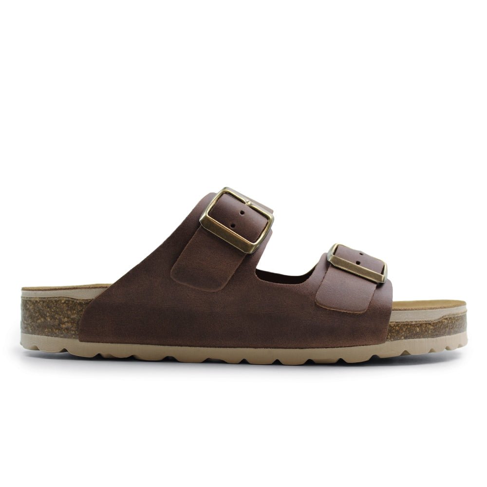 Minfot Kayo Sandaler Lær Primo Soft Mørkebrun