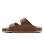 Minfot Kayo Sandaler Dame Skinn Primo Soft Lysbrun