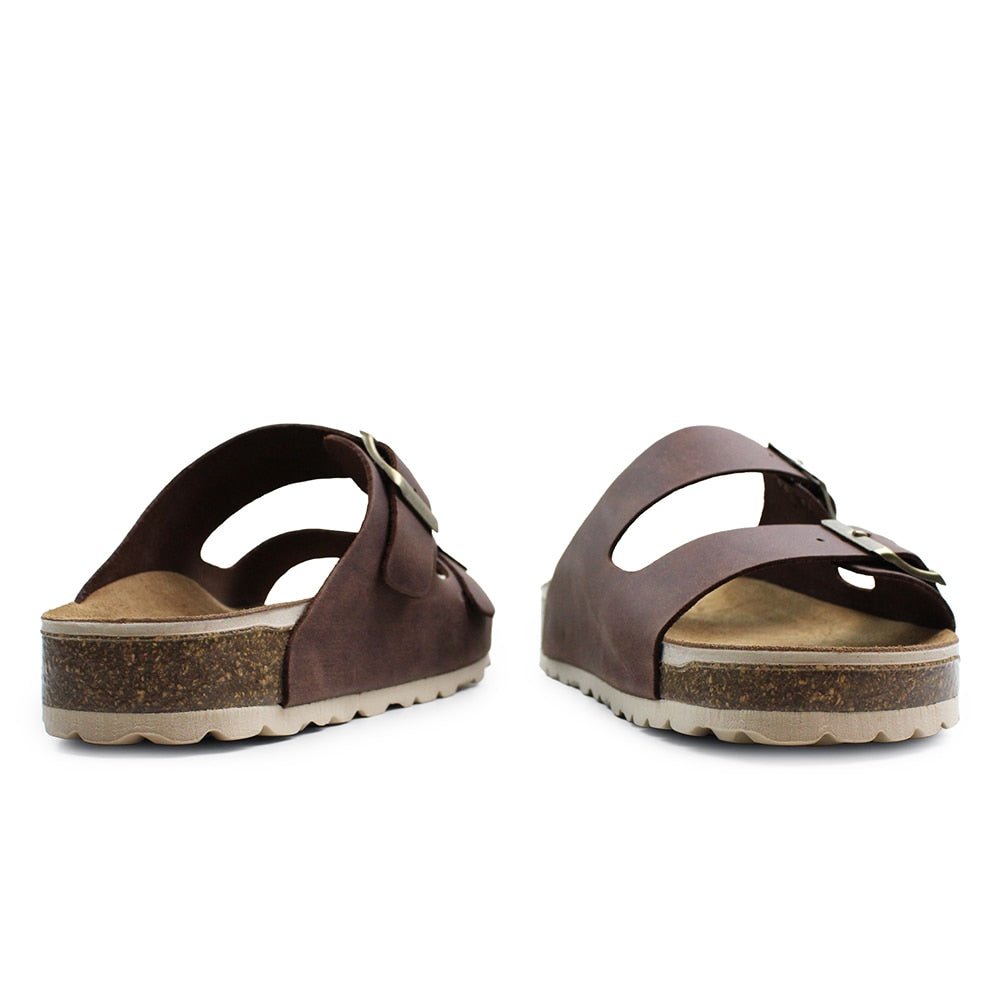 Minfot Kayo Sandaler Lær Primo Soft Mørkebrun