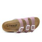 Minfot Dots Sandaler Dame Myk Bio Rosa