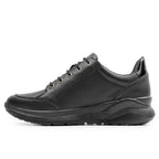 Minfot Lexi Sneakers Dame Vannavvisende TEX Skinn Svart