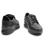 Minfot Lexi Sneakers Dame Vannavvisende TEX Skinn Svart