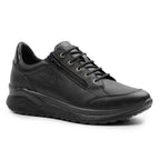 Minfot Lexi Sneakers Dame Vannavvisende TEX Skinn Svart
