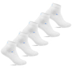 Minfot Løpestrømper Tynne Lyocell 5-pk Hvit
