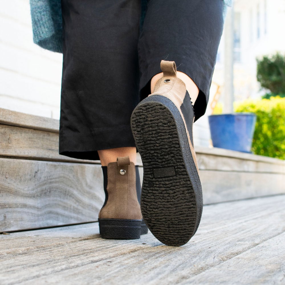 Produktbild 13 - Minfot Chelsea Boots Visby Mocka Marmotta