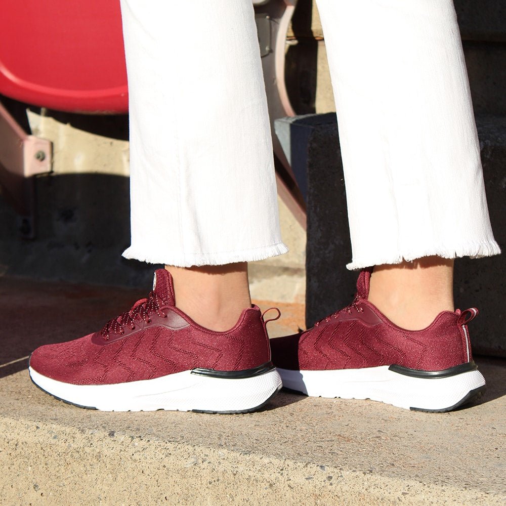 Produktbild 15 - Minfot Sneaker Move Bordeaux