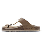 Minfot Noa Tåsandaler Skinn Primo Soft Beige