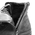 Minfot Boots Nora Dame Semsket skinn Antracitgrå