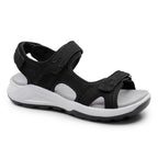 Minfot Nyhamn Sandaler Dame Nubuck Svart