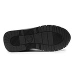 Minfot Pim Høy Sneaker Dame Bred Skinn Svart