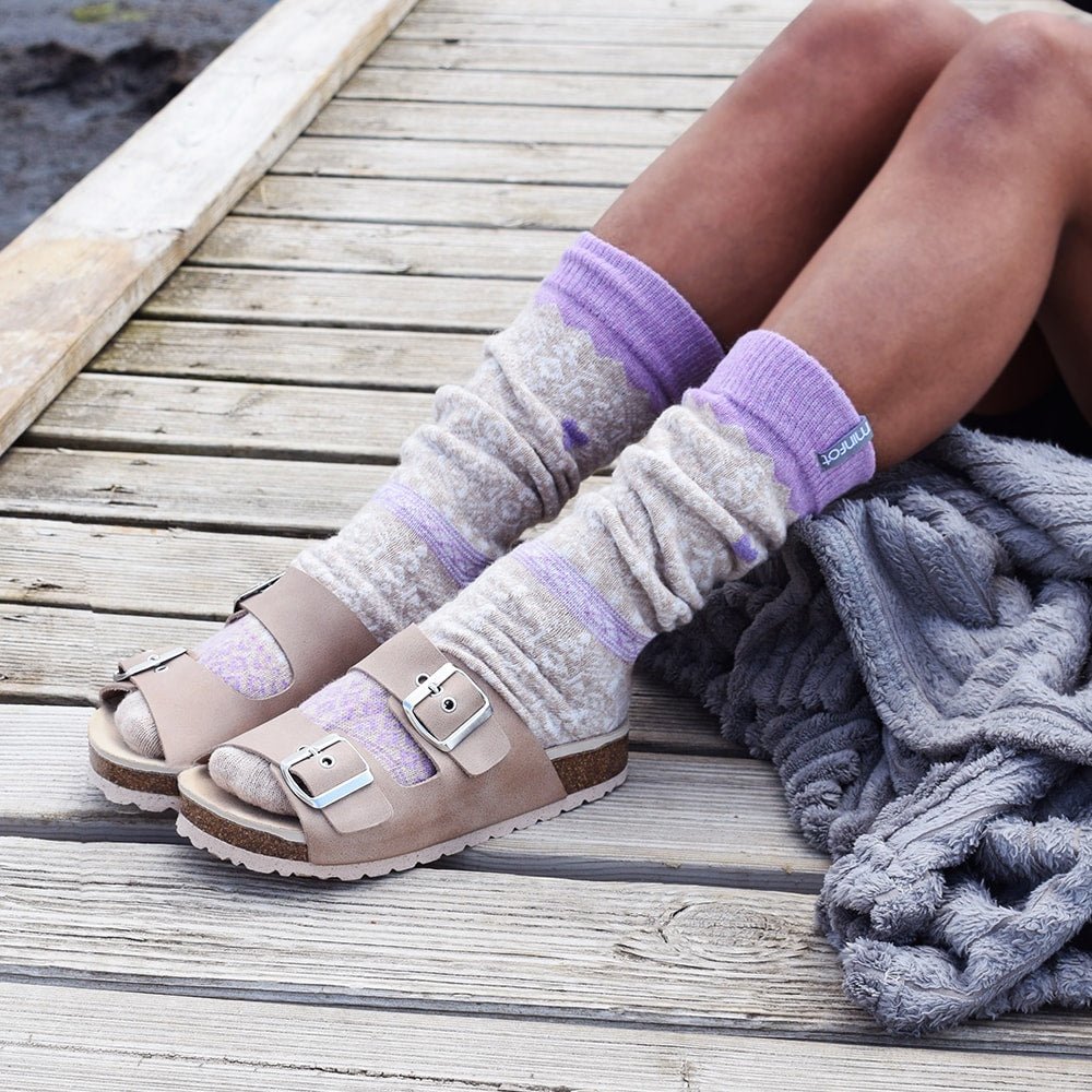 Minfot Sandaler Primo Soft Ayo Lær Stone