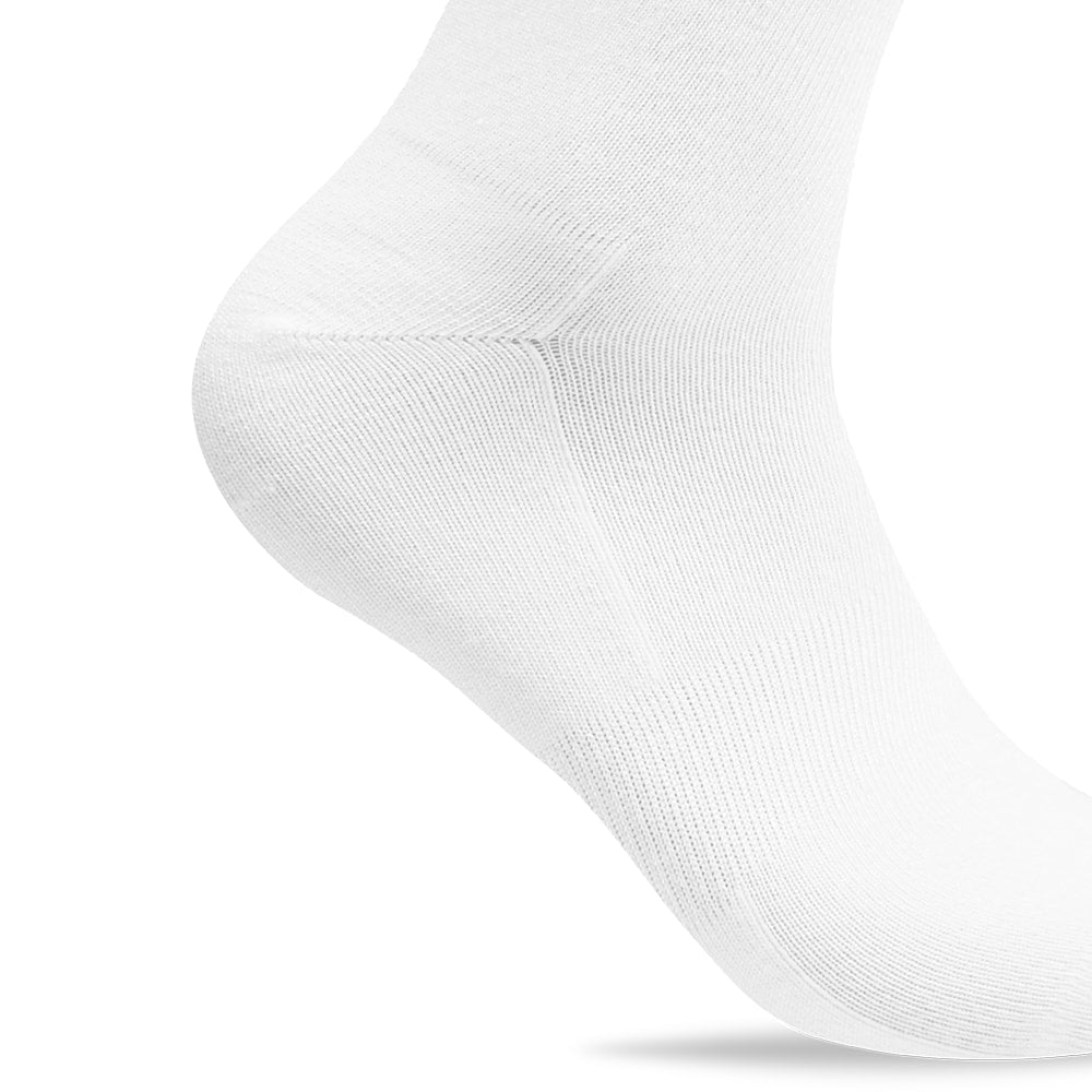 Minfot Strømper Quarter Merinoull Hvit 5-pk