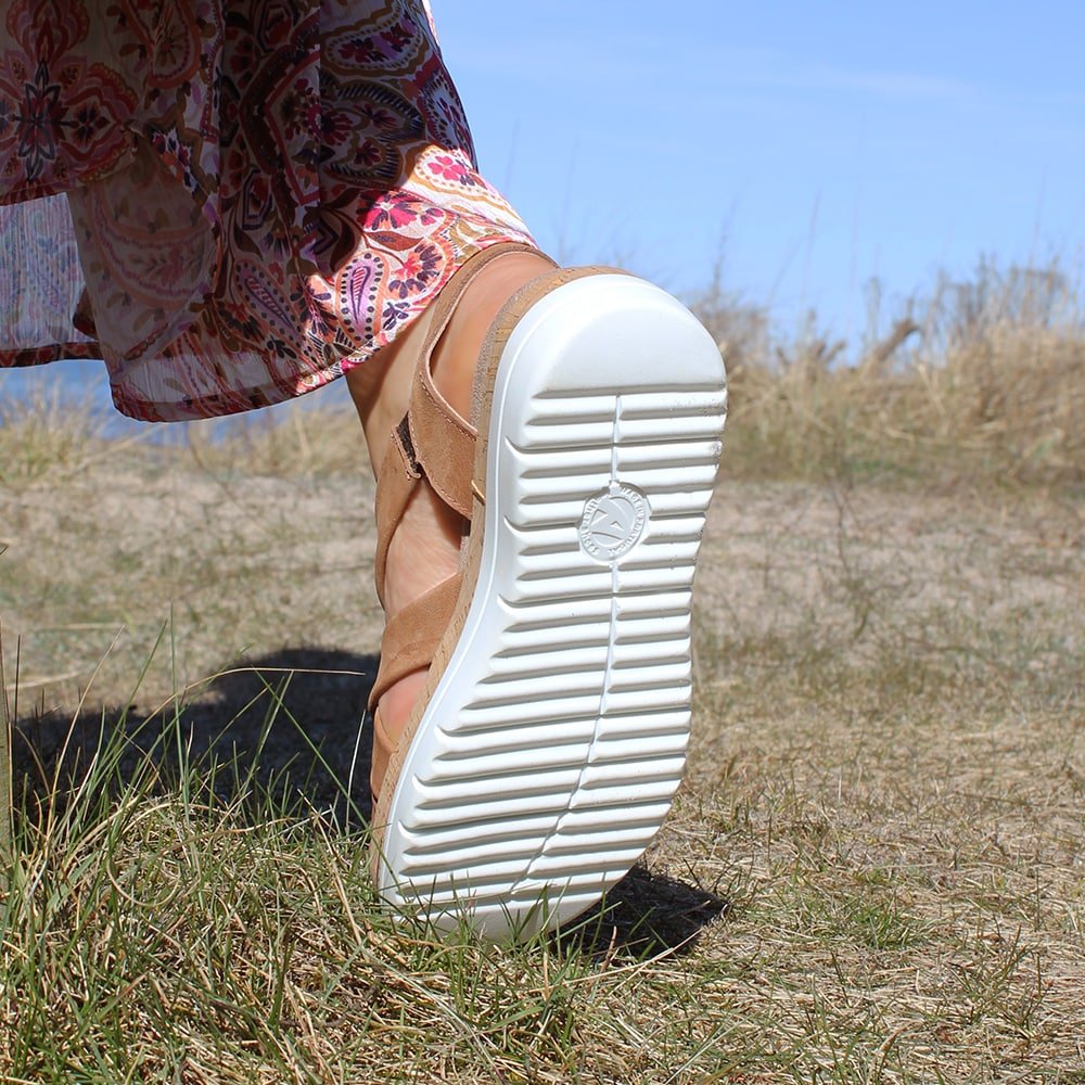 Produktbild 13 - Minfot Remmsandaler Sami Nubuck Tan