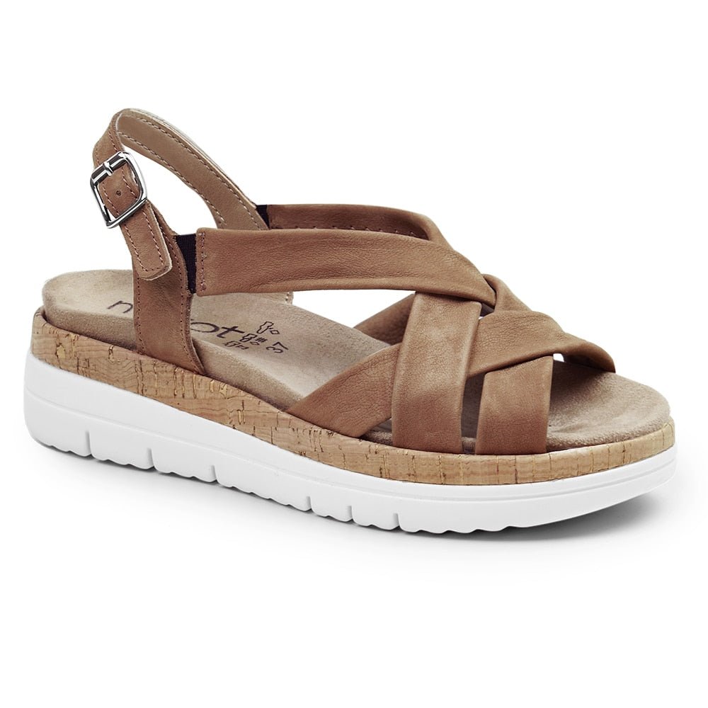 Minfot Remmsandaler Sami Nubuck Tan