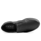 Minfot Rex Loafer Herre Vannavvisende TEX Skinn Svart