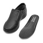 Minfot Rex Loafer Herre Vannavvisende TEX Skinn Svart