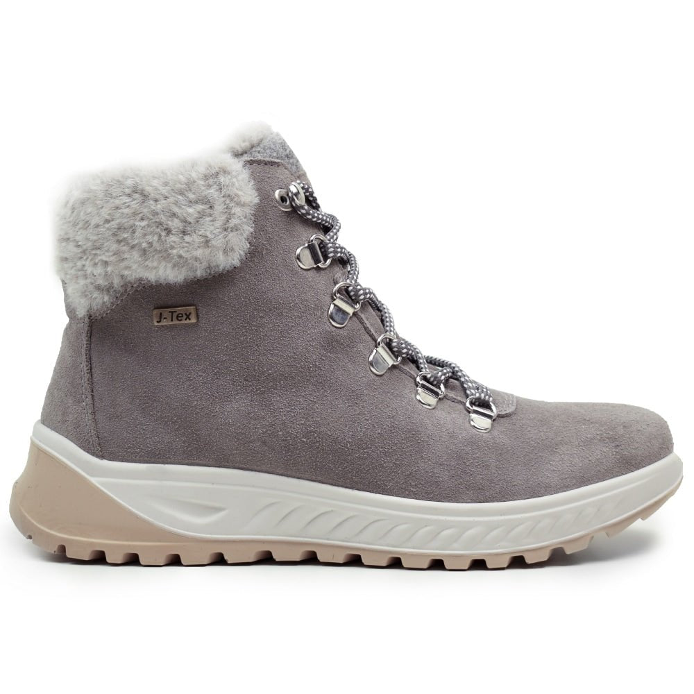 Minfot Sala Støvler Semsket skinn J-Tex Taupe