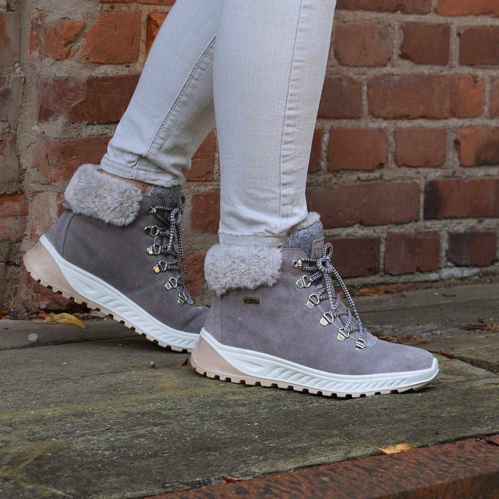 Minfot Sala Støvler Semsket skinn J-Tex Taupe