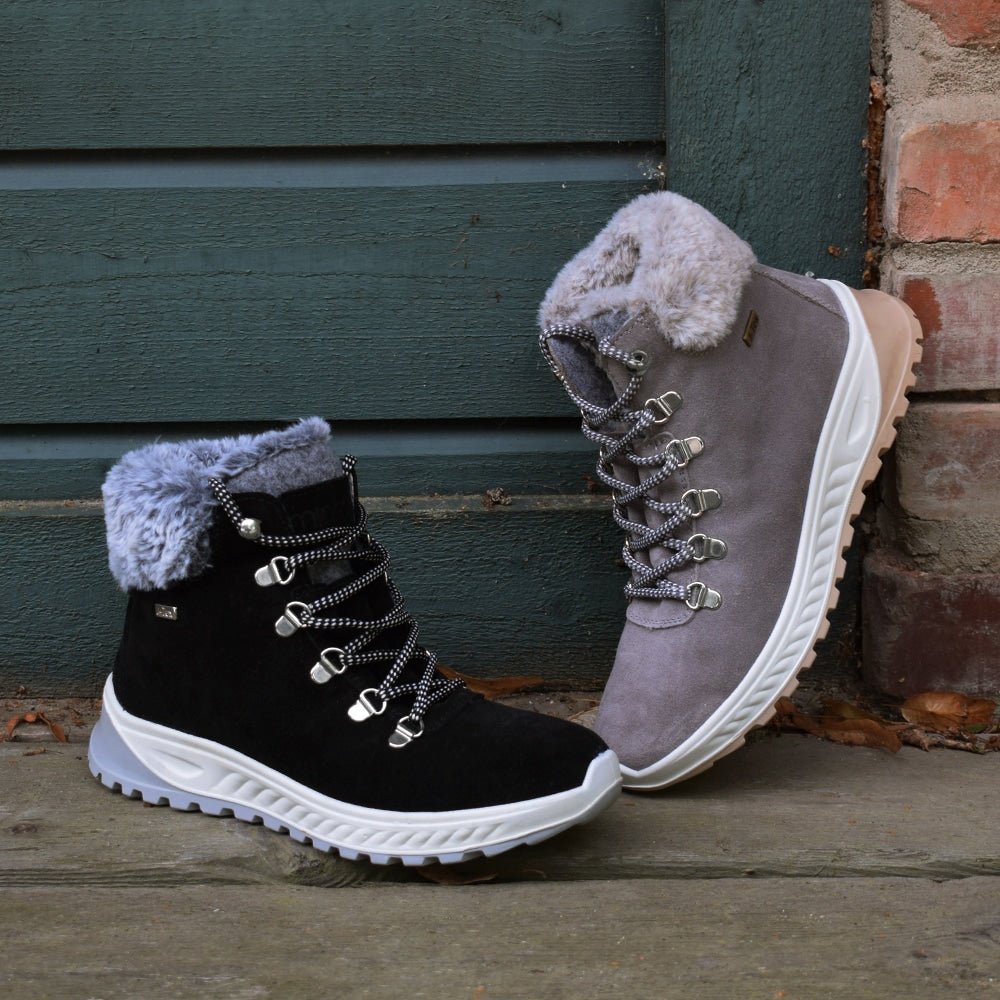 Minfot Sala Støvler Semsket skinn J-Tex Taupe