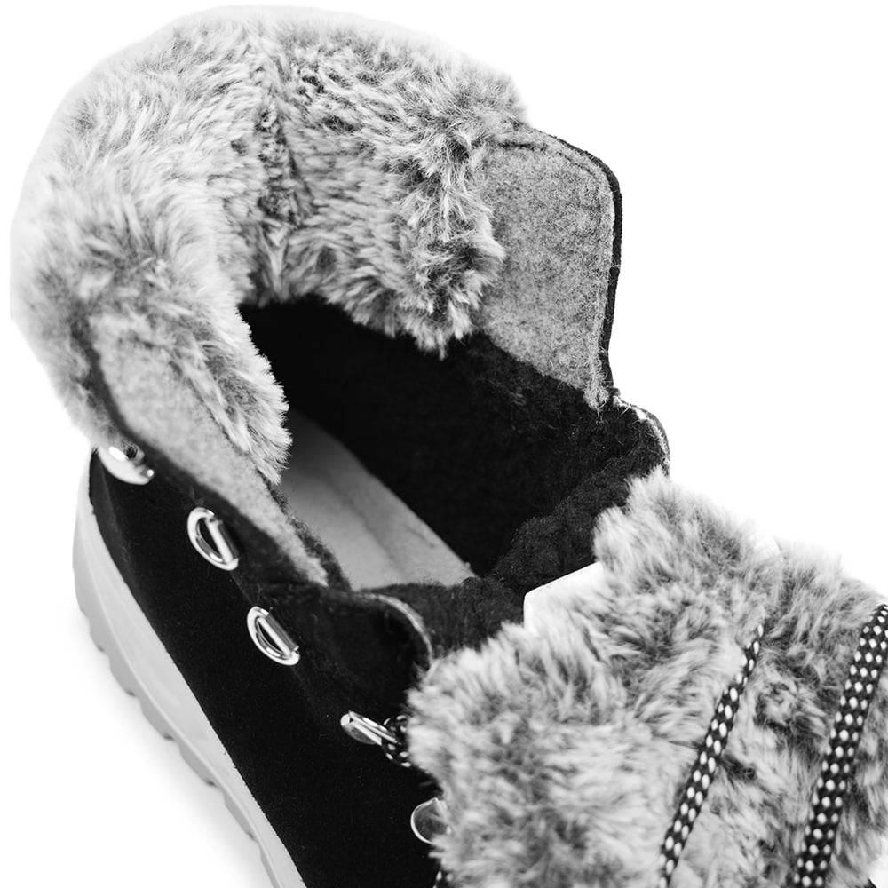 Minfot Sala Støvler Semsket skinn J-Tex Svart