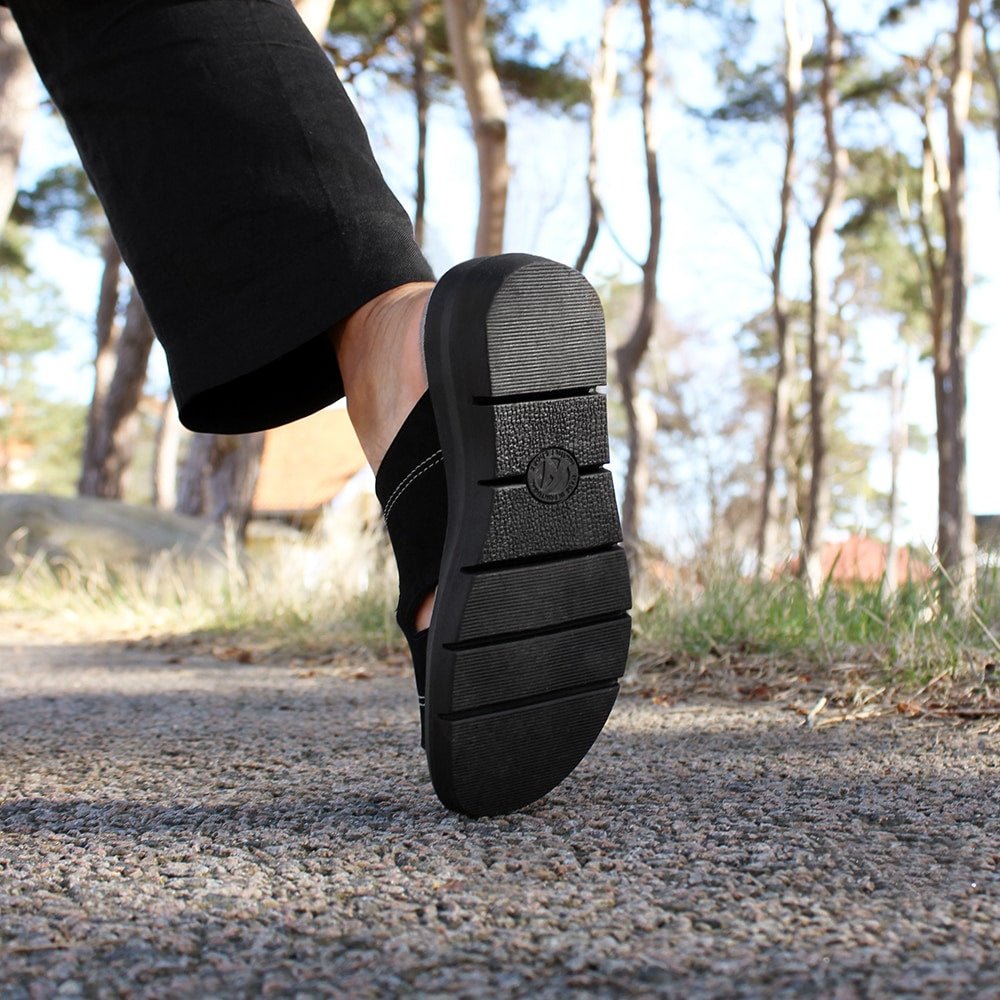 Produktbild 12 - Minfot Sandal Komfort Maira Nubuck Svart