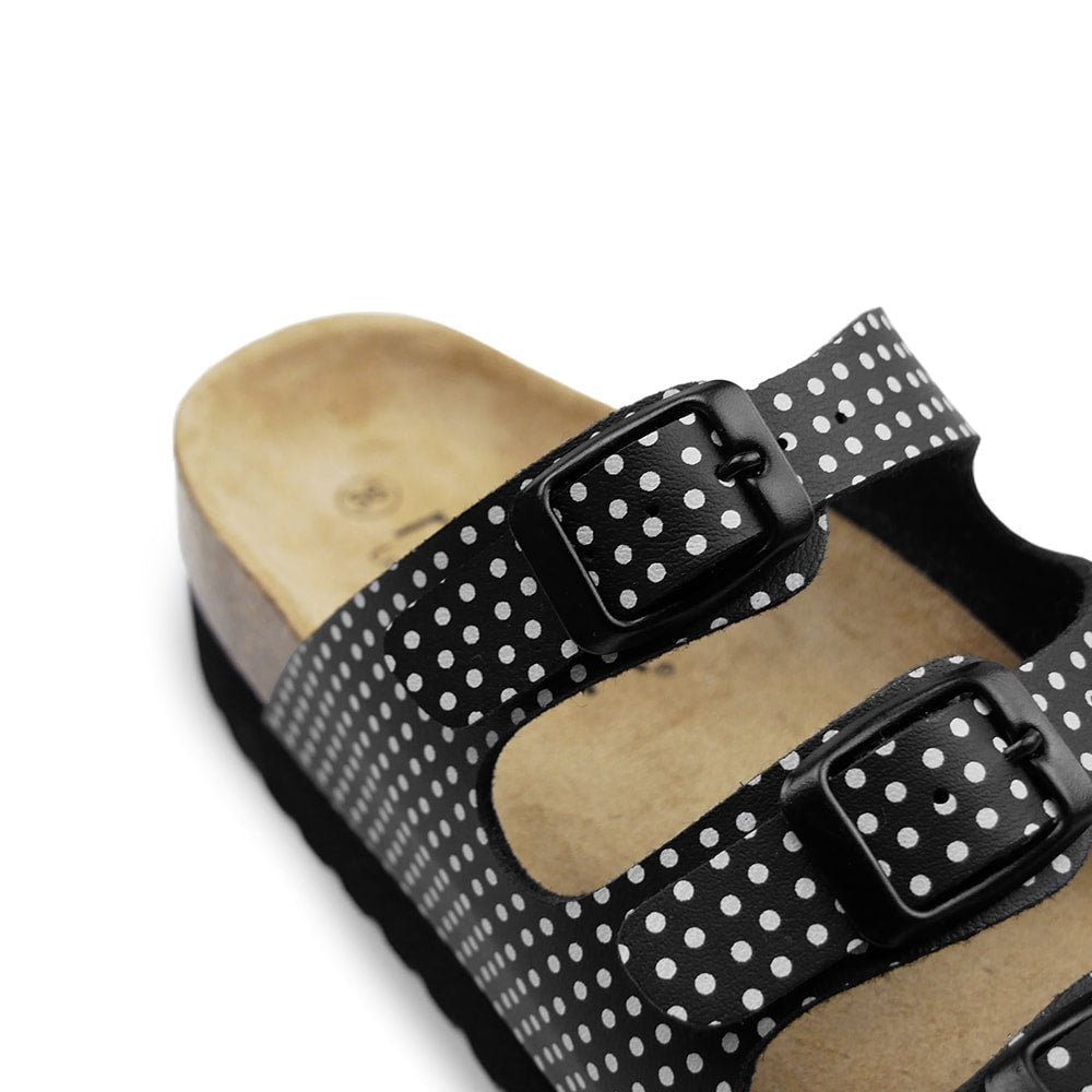 Produktbild 8 - Minfot Sandal Mjuk Bio Dots Svart