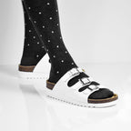 Minfot Sandal Myk Bio Dame Nappa Hvit 