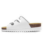 Minfot Sandal Myk Bio Dame Nappa Hvit 