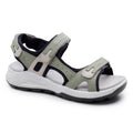 Minfot Nyhamn Sandaler Dame Green Beige