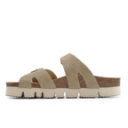 Minfot Upstep Lill Sandaler Dame Semsket Skinn Taupe