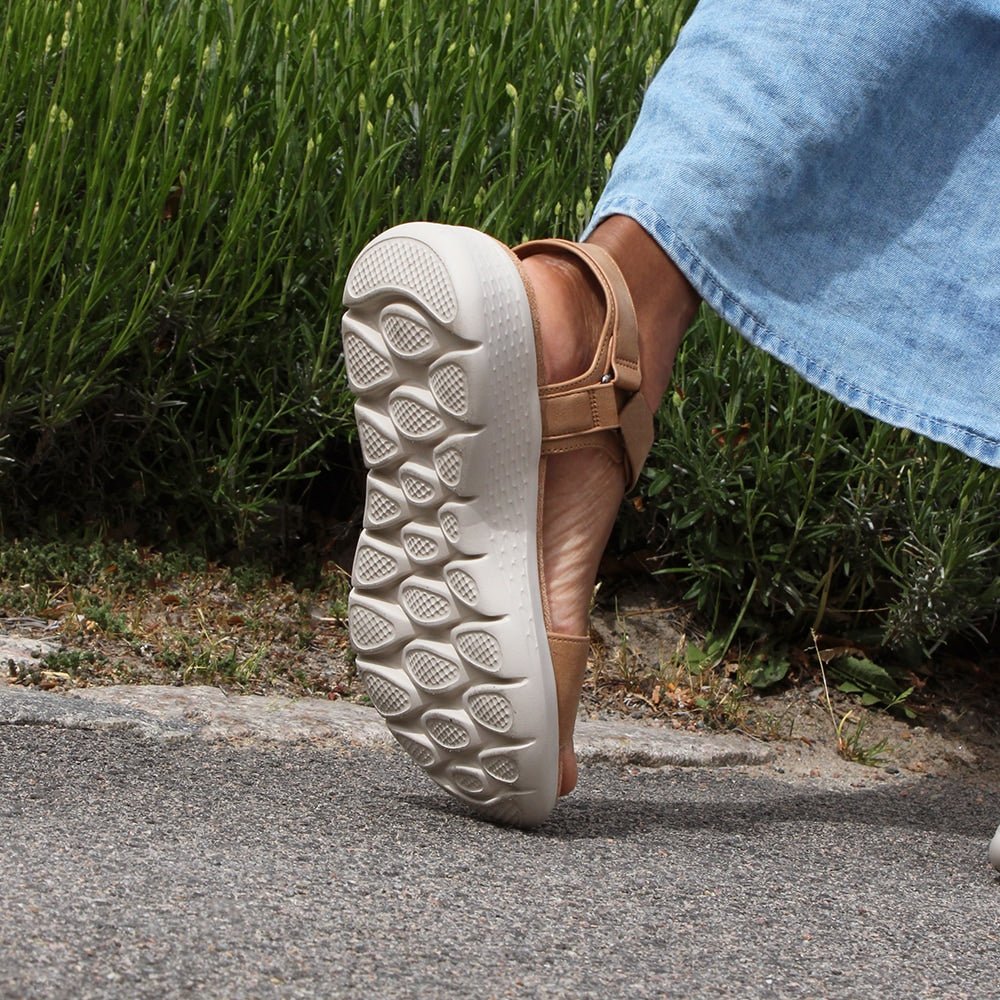 Minfot Cloudlite Joy Sandaler Dame Brun