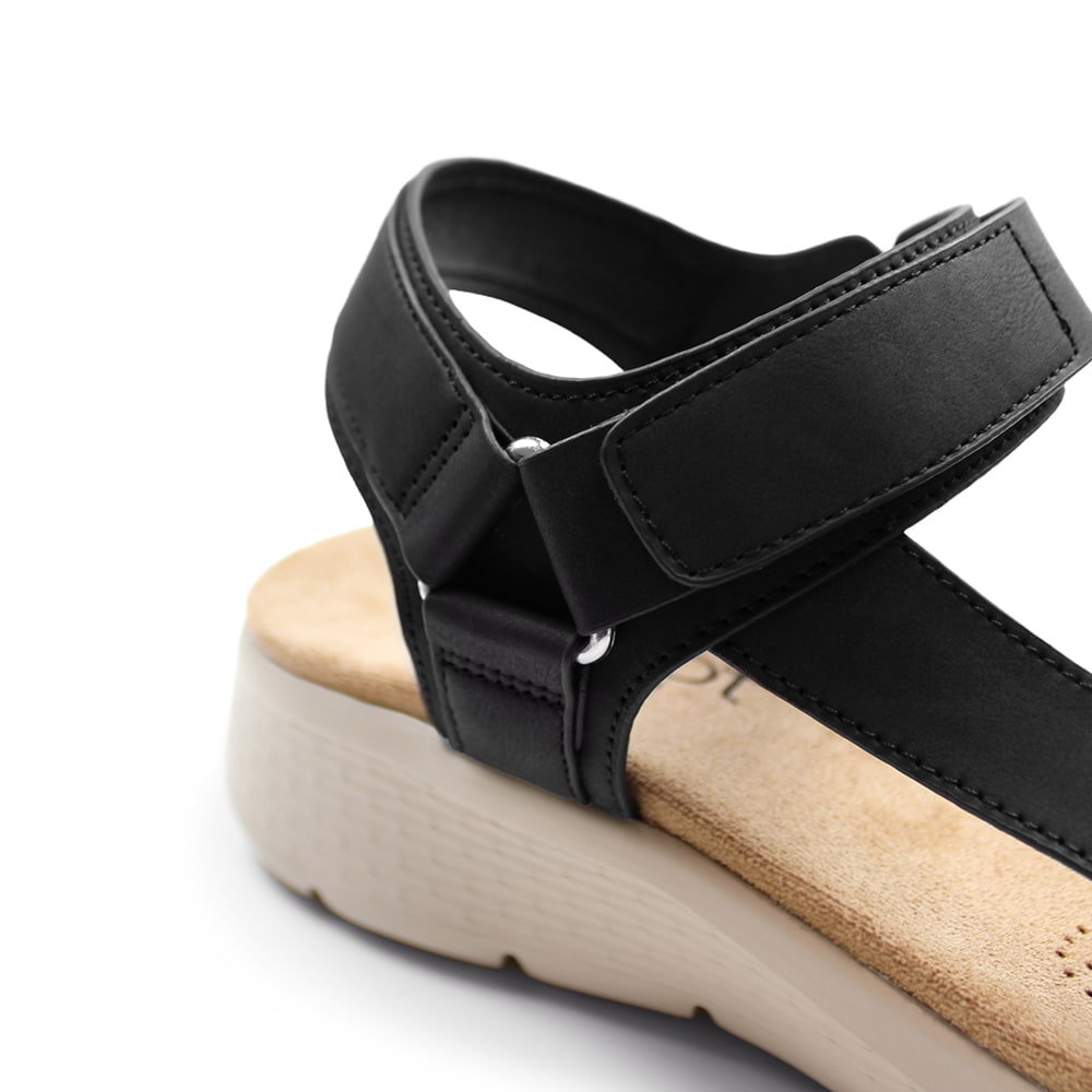 Minfot Cloudlite Joy Sandaler Dame Svart